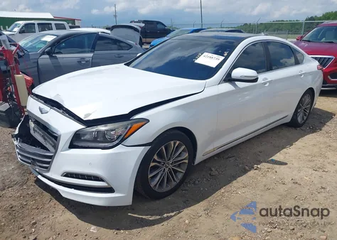 2015 Hyundai Genesis 3.8 z USA, uszkodzony, nr VIN KMHGN4JEXFU020495